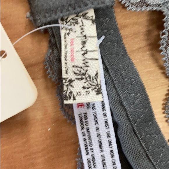 Free People gray color lace bralette - Picture 11 of 14